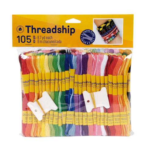 Jumbo DMC Multi 105 Skeins Threadship